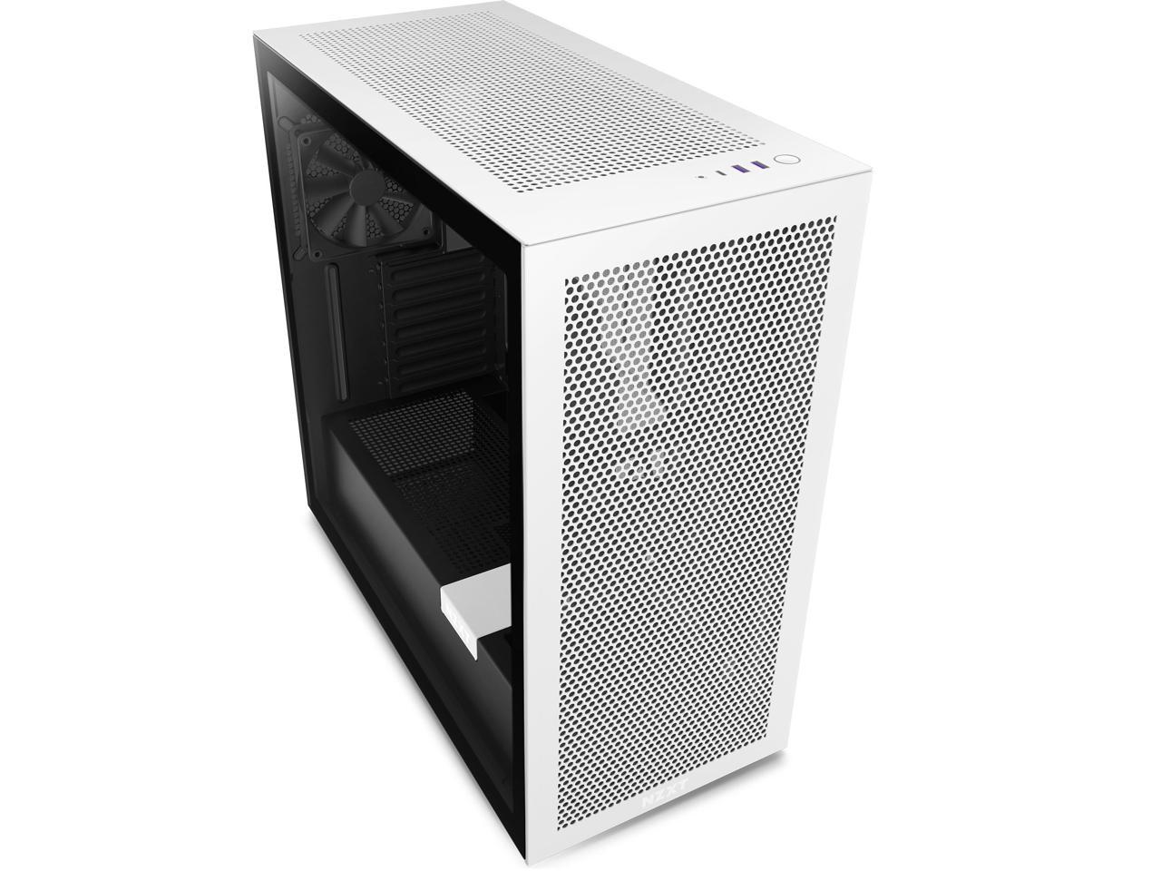 NZXT H7 Flow Mid-Tower Airflow Case BLACK/WHITE