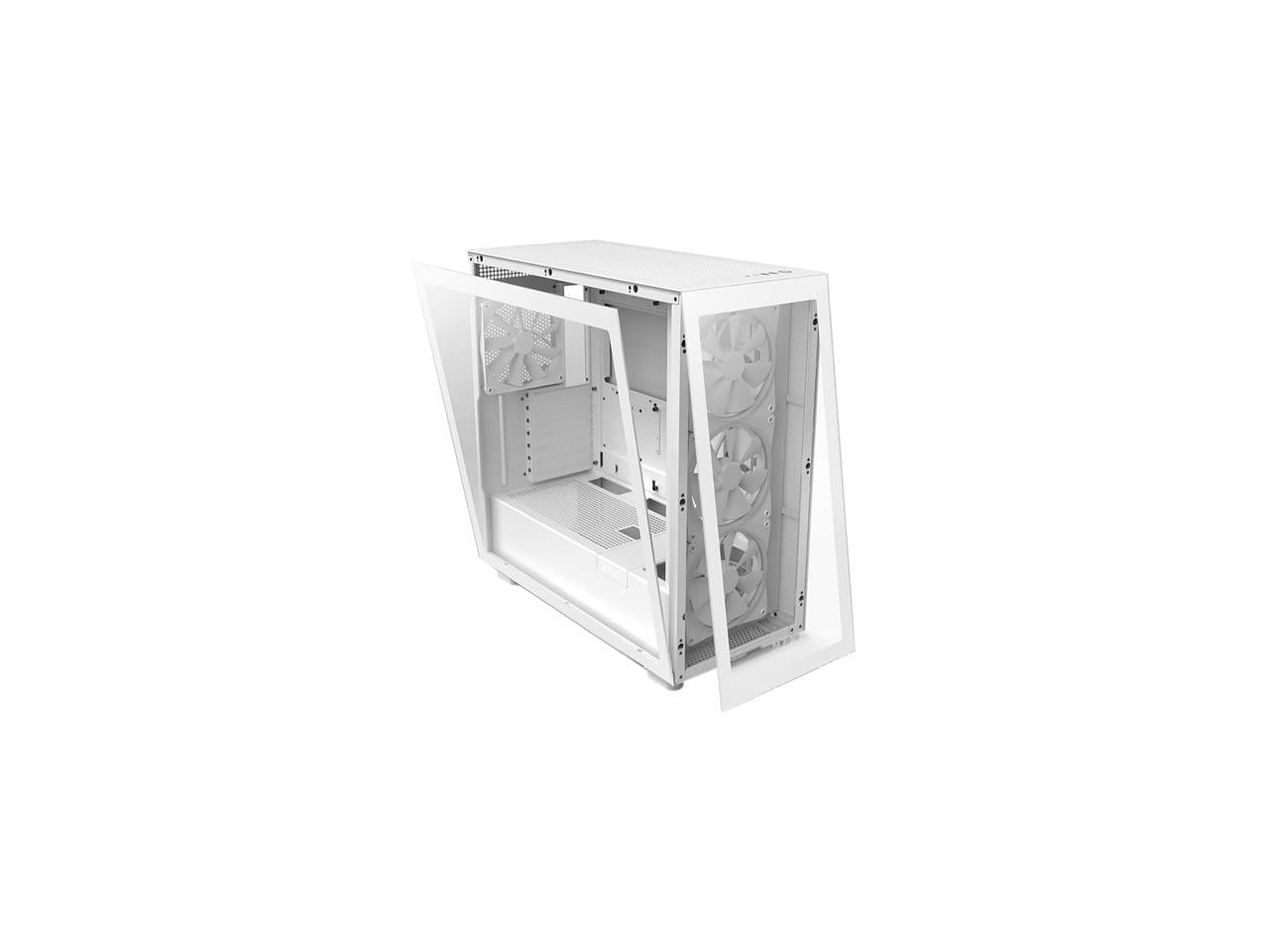 NZXT H7 Elite Premium Mid-Tower Case WHITE