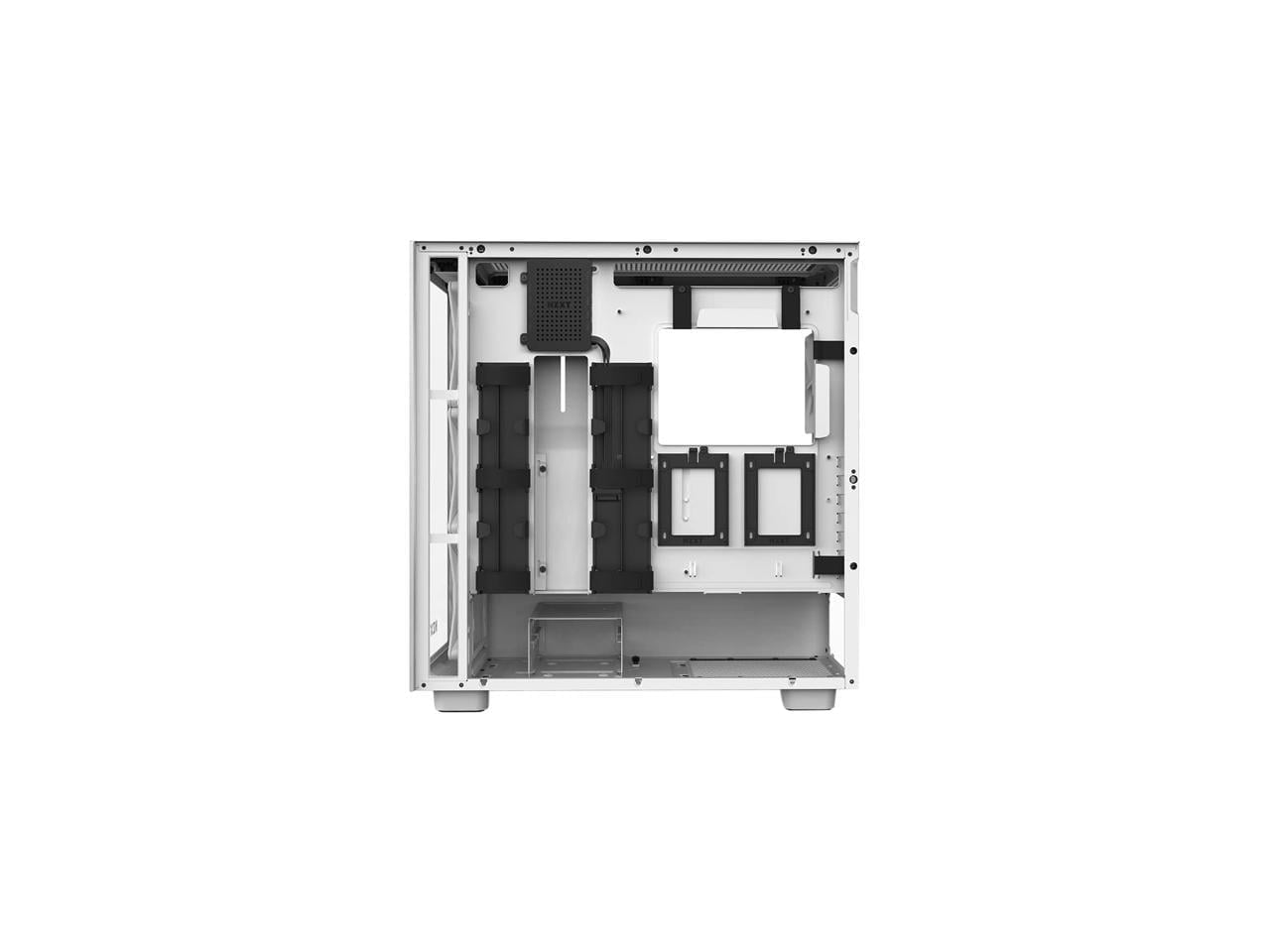 NZXT H7 Elite Premium Mid-Tower Case WHITE