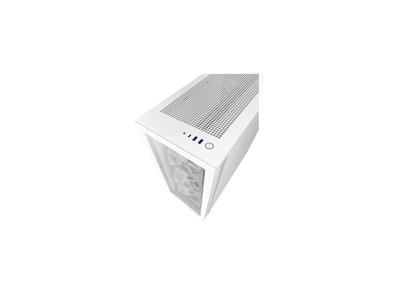 NZXT H7 Elite Premium Mid-Tower Case WHITE