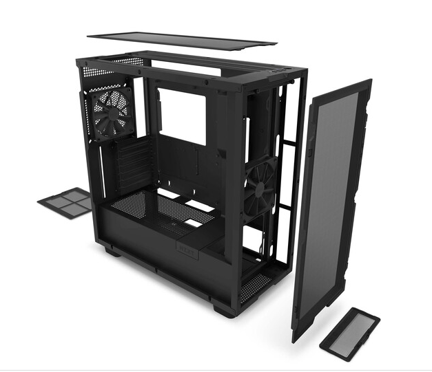 NZXT H5 Flow ATX Mid Tower Full Black
