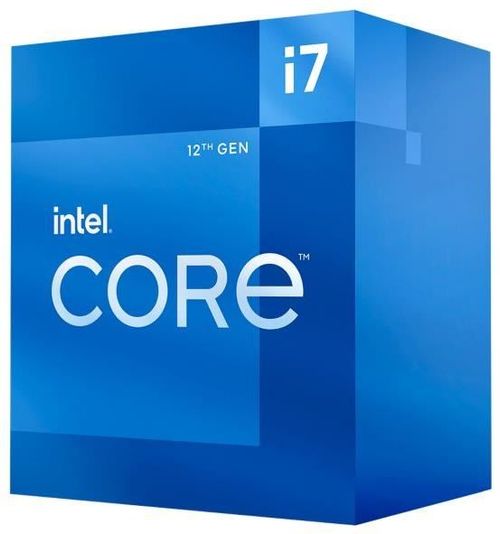 Intel i7 12700 Box With cooler