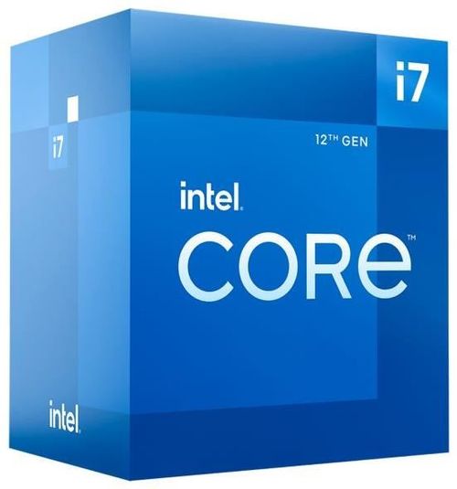Intel i7 12700 Box With cooler