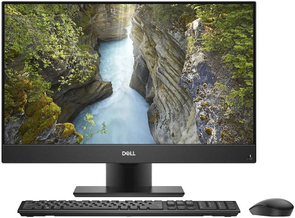 Dell OptiPlex 7400 AIO PC, 23.8" FHD Touchscreen Display, Intel Core i7-12700, 8GB RAM, 512GB SSD, Adjustable Hight, Arabic Wired KB+Optical Mouse, Windows10 Pro