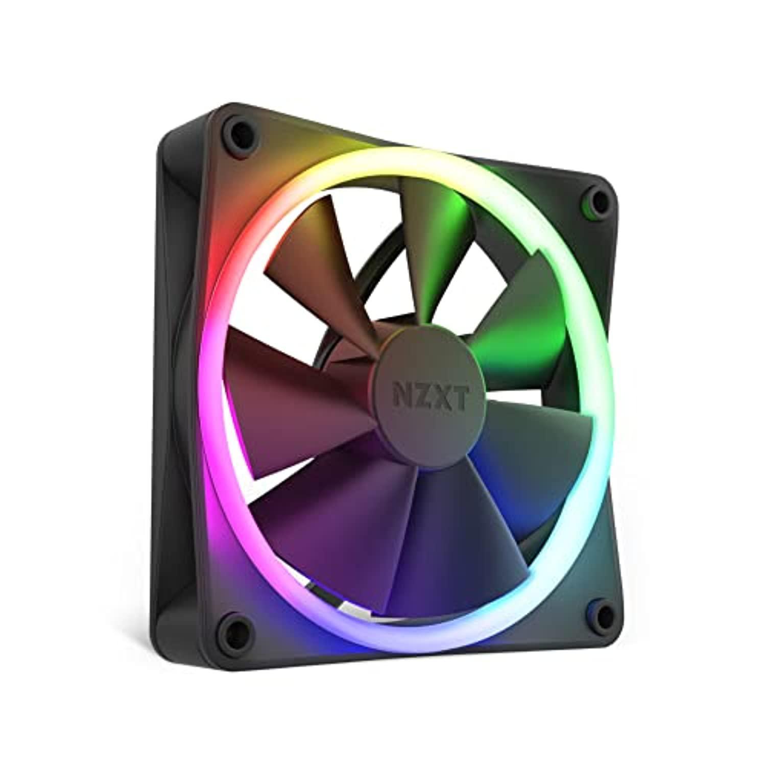 NZXT F120 RGB 120mm RGB Fan Black 3in1