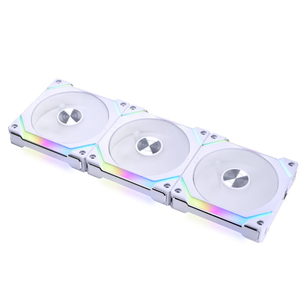 LIAN LI UNI FAN SL120 V2 RGB WHITE FAN 3 Pack