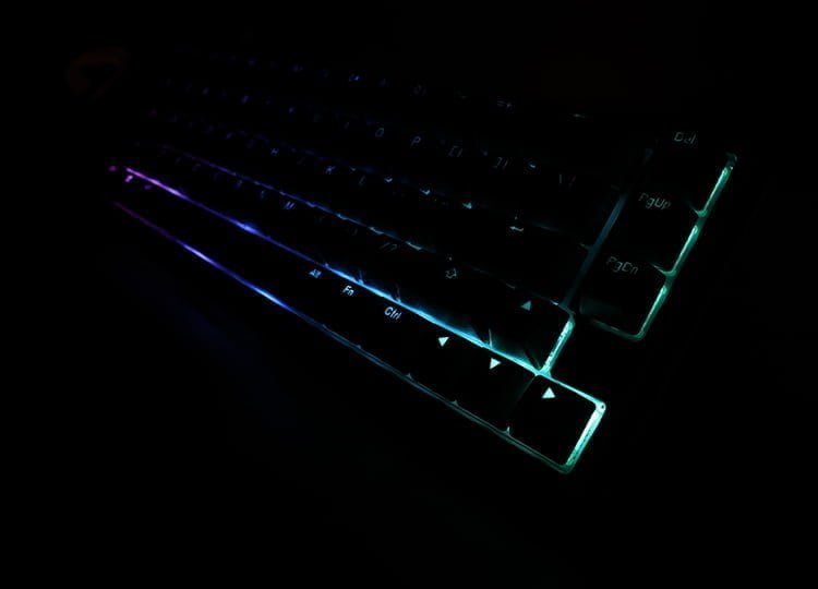 DUCKY One 2 SF RGB Chery MX Speed SW - Black Keyboard English Keys
