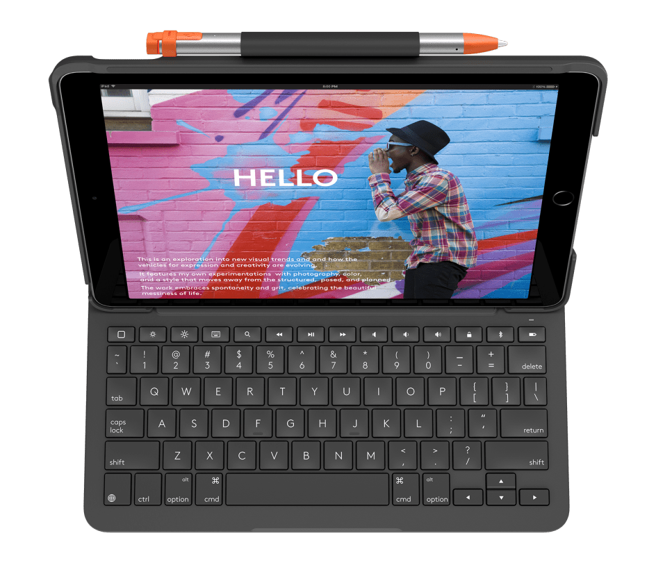 Logitech Slim Folio Bluetooth Keyboard 7th Gen