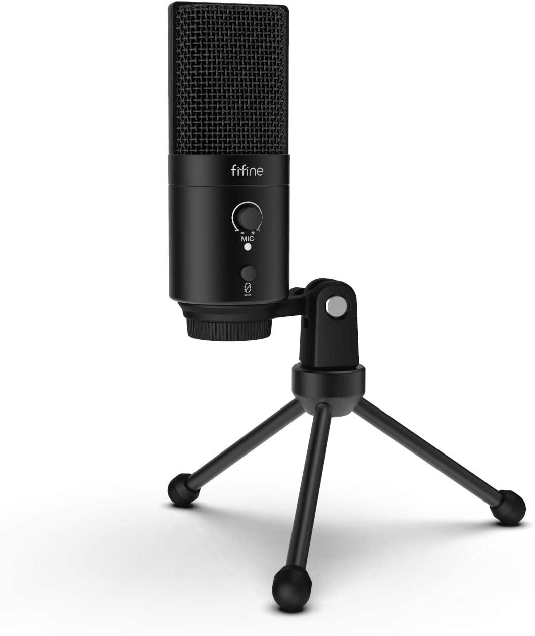 Fifine Condenser Recording Microphone for Laptop MAC or Windows - K683A