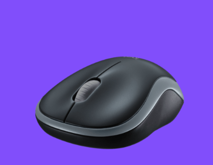 LOGITECH M185 Wireless MOUSE SWIFT GREY