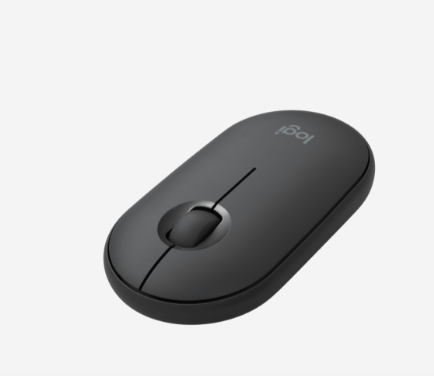 LOGITECH M350 PEBBLE Wireless MOUSE BLACK