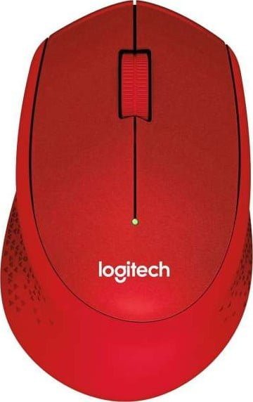 Logitech M330 Silent Plus Mouse Red