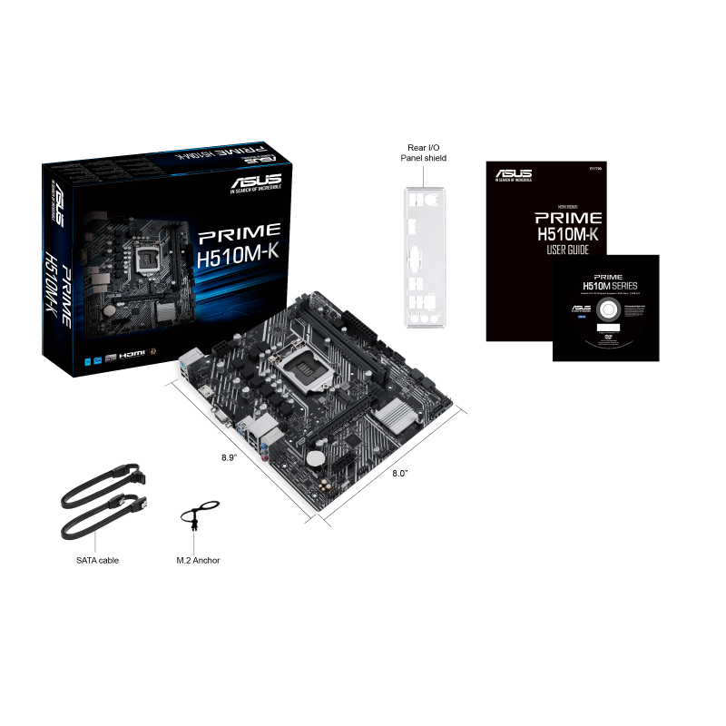 Asus Prime H510m-K Motherboard