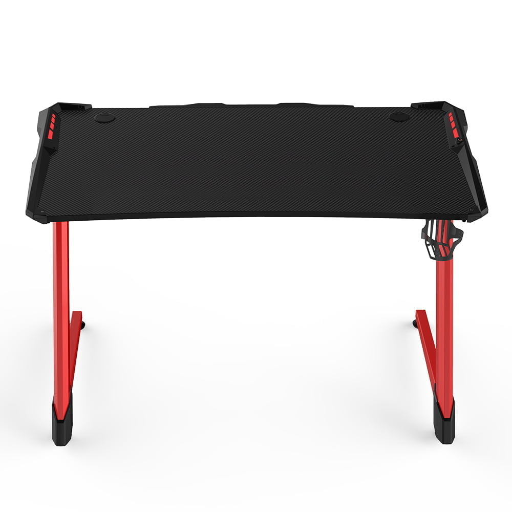 1STPLAYER GT1 Gaming Desk Gaming Desk Red Stand