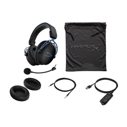 HyperX Cloud Alpha S Gaming Headset Blue