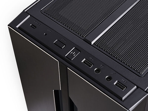 Lian Li LANCOOL ONE Digital SECC Tempered Glass Gaming Computer Case RGB