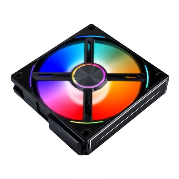 Lian Li UNI Fan AL AL120 RGB Daisy Chain ARGB 120mm Black 3 Pack